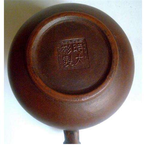 Inscriptions of Shi Dabin Purple Clay Teapots and Fakements