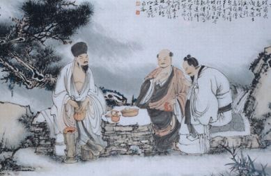 Scholars of the Han Dynasty and Tea