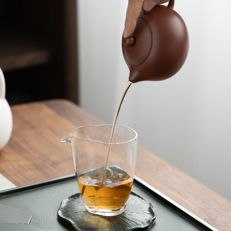 Lotus Black Stone Tea Tray