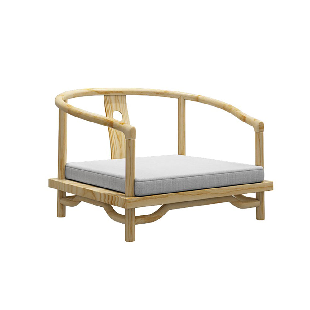 Japanese Style Solid Wood Tatami Tea Table Set