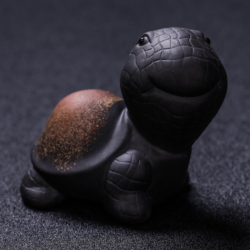 Handmade Yixing Clay Tortoise Tea Pet