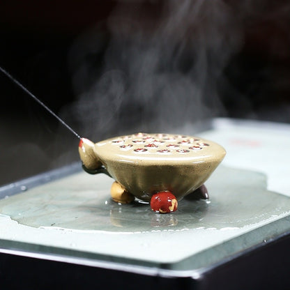 Yixing Clay Lotus Seedpod Water Spray Tea Pet