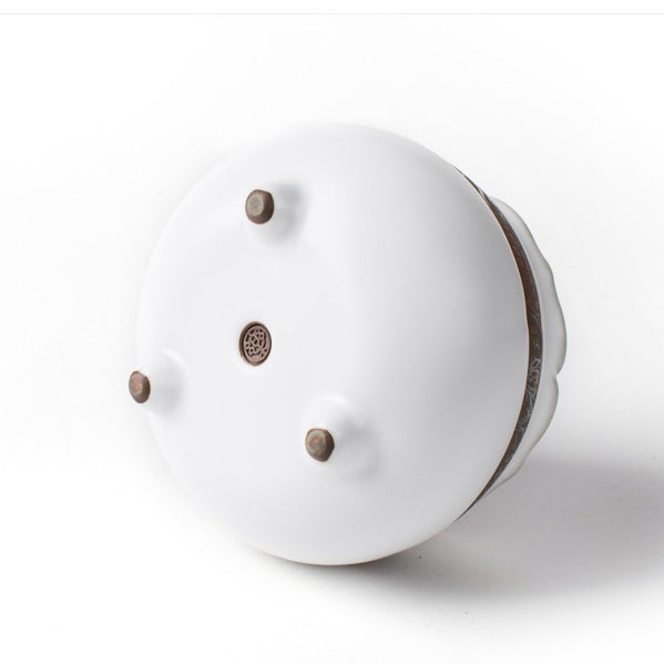 Lotus Shaped Ge Kiln Tea Caddy