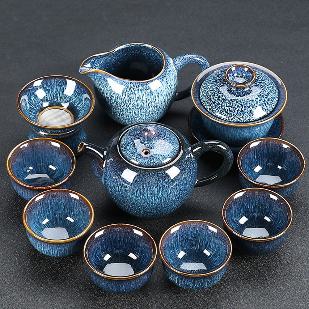 Tenmoku Tianmu Jian Zhan Gongfu Tea Set