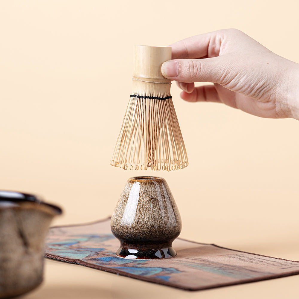 Japanese Kiln Changed Matcha Green Tea Set