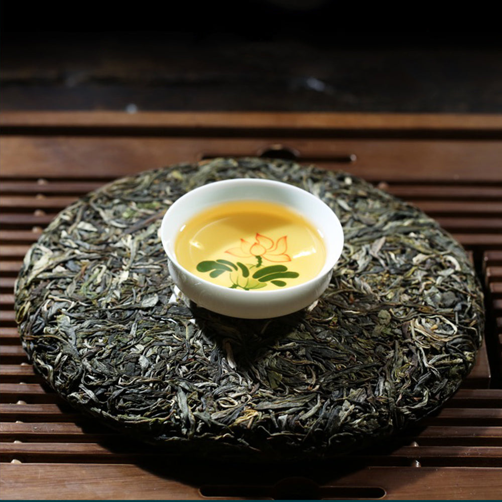 Raw Puer Tea Cakes With Beijing Opera Gift Box