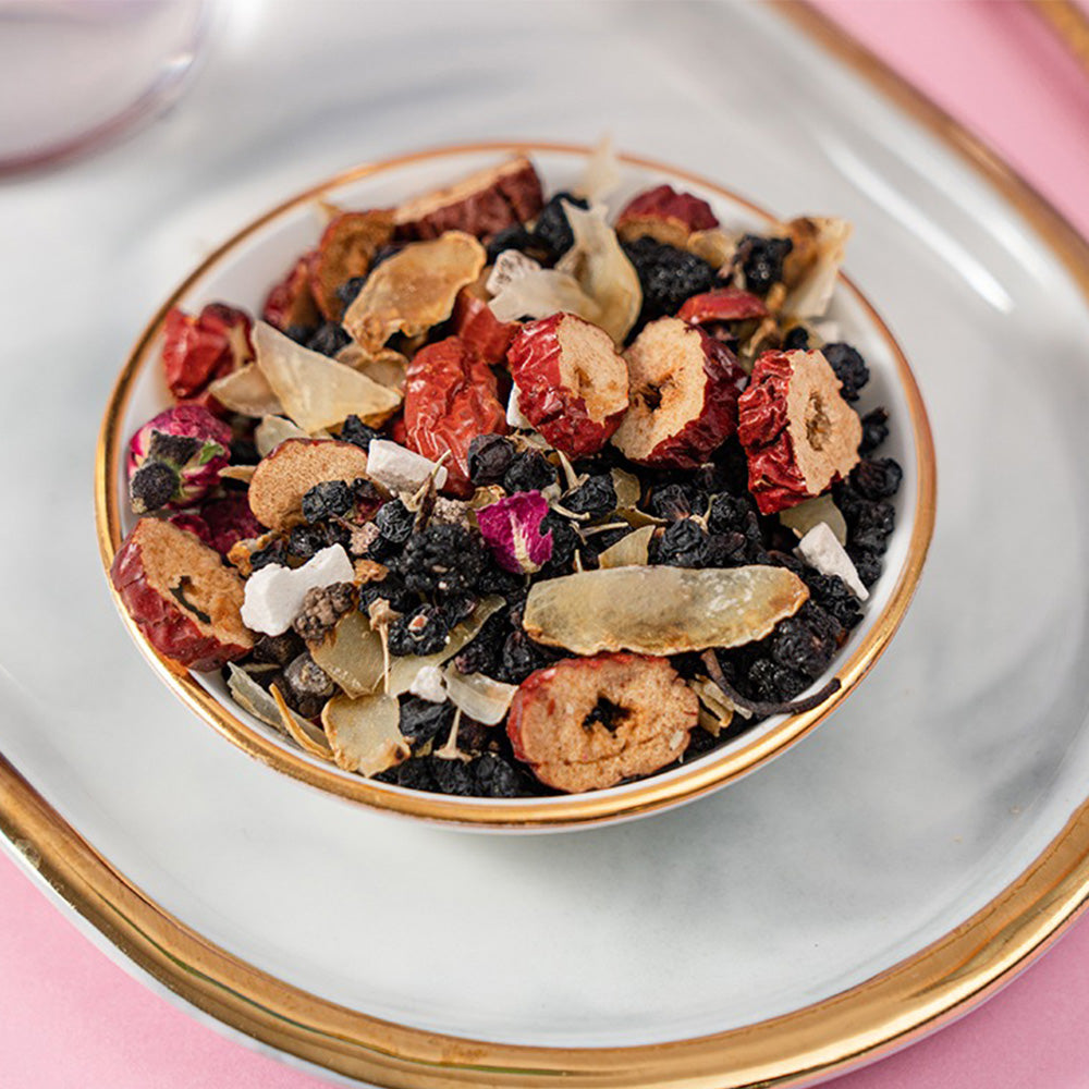 Rosa Roxburghii & Black Wolfberry Beauty Tea