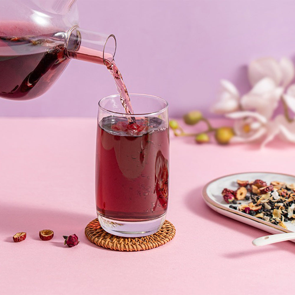 Rosa Roxburghii & Black Wolfberry Beauty Tea