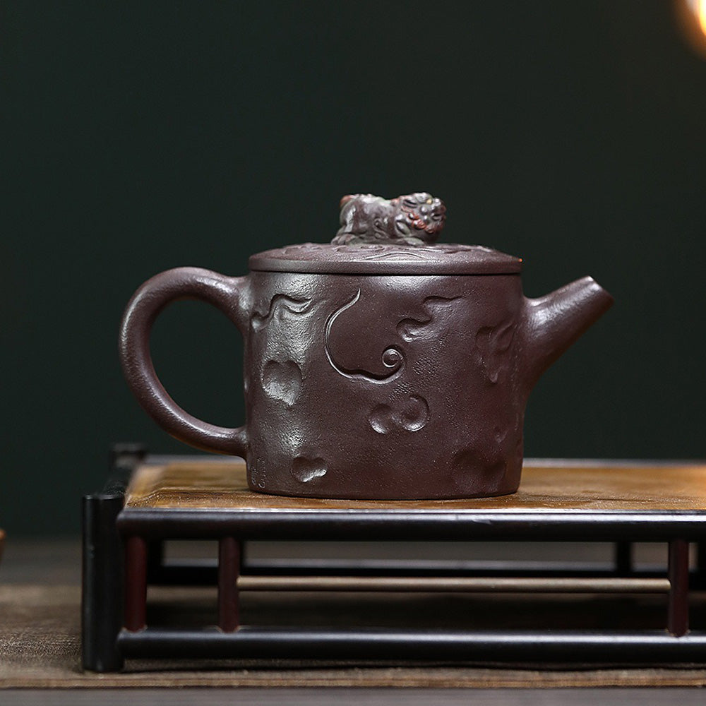 Yixing Purple Clay Kirin Hanwa Teapot