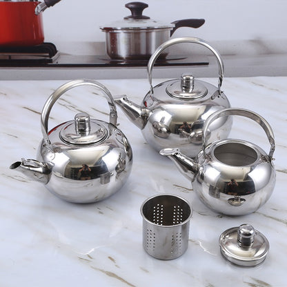 Stainless Steel Teapot With Infuser