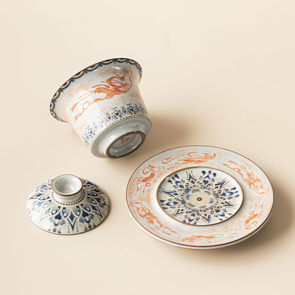 Dunhuang Feitian Ruyao Porcelain Gaiwan