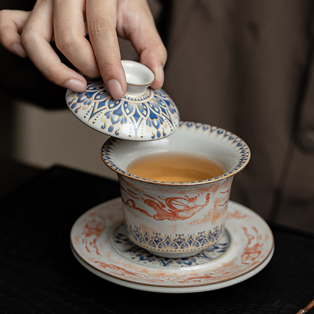 Dunhuang Feitian Ruyao Porcelain Gaiwan