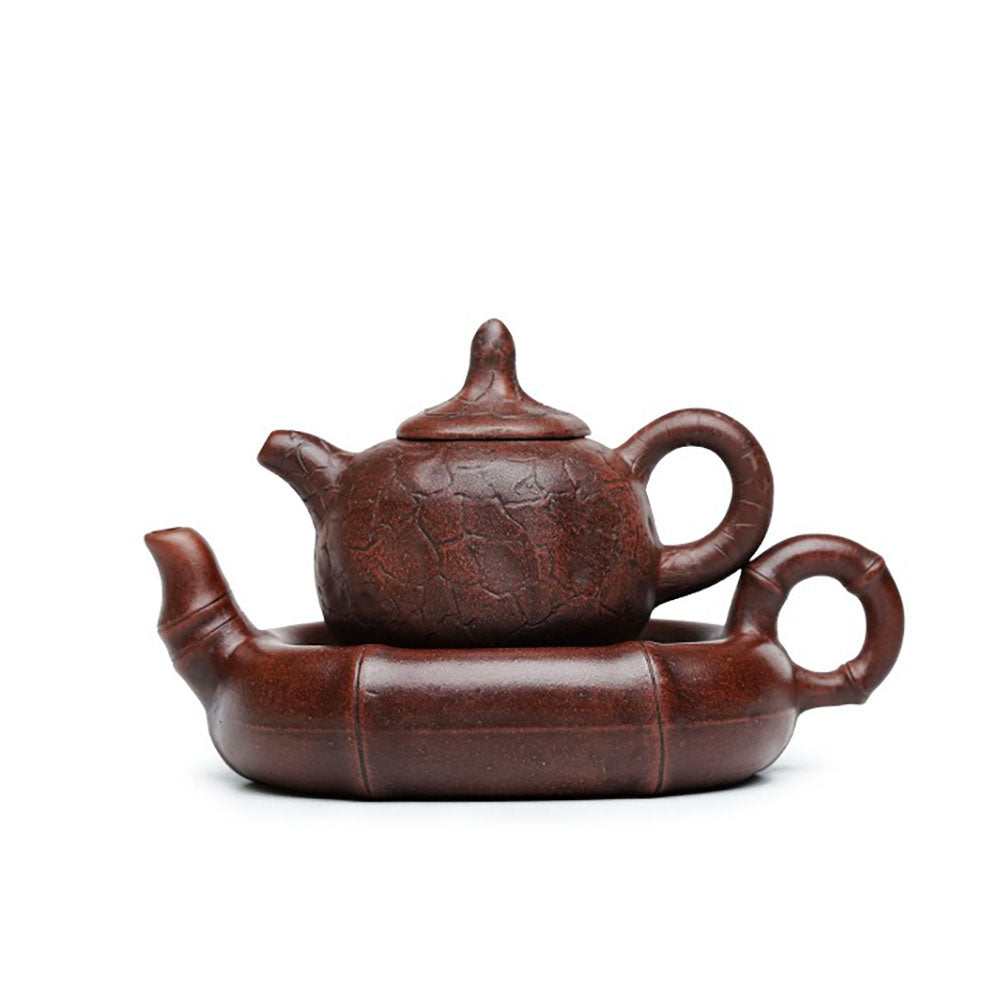Yixing Red Clay Double Teapot