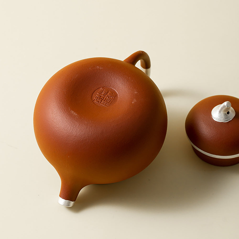 Purple Clay Teapot Travel Tea Set