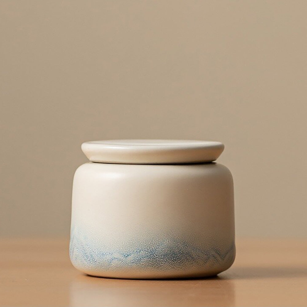 Gradient Mountain Three Tea Caddies Set
