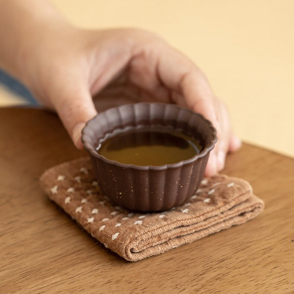 Purple Clay Five Elements Tea Cup Set