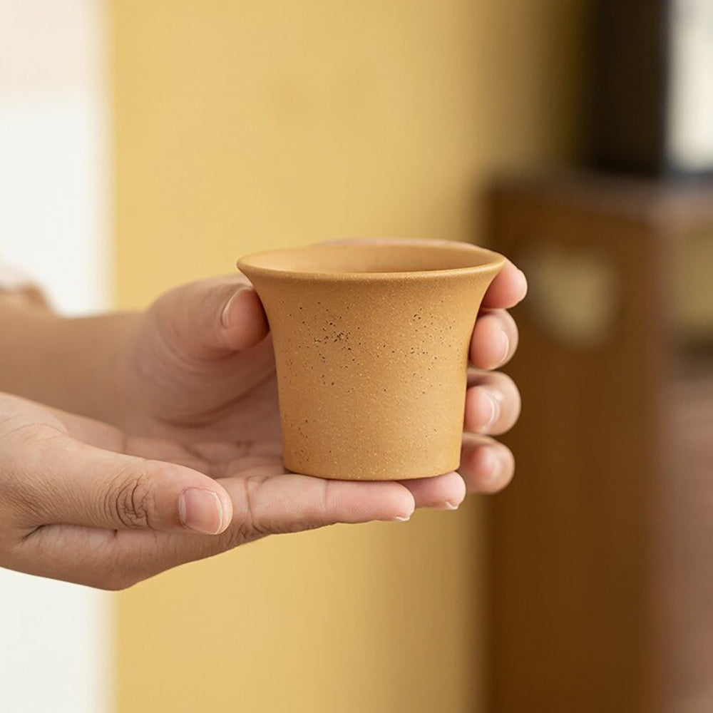 Purple Clay Five Elements Tea Cup Set