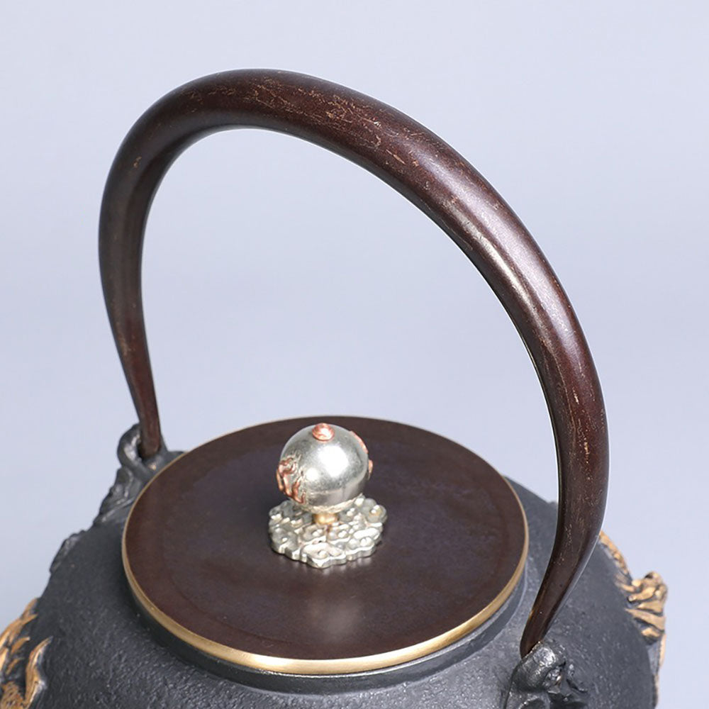 Japanese Qilin Cast Iron Teapot