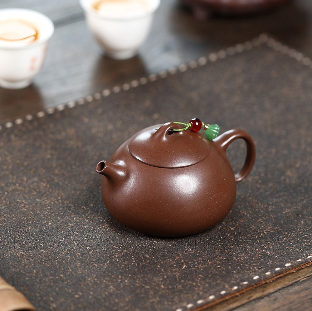 Yixing Purple Clay Qin Quan Teapot