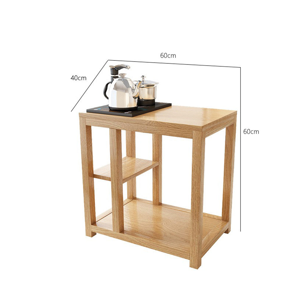 Chinese Flowing Water Landscape Tea Table Set With Fish Pond