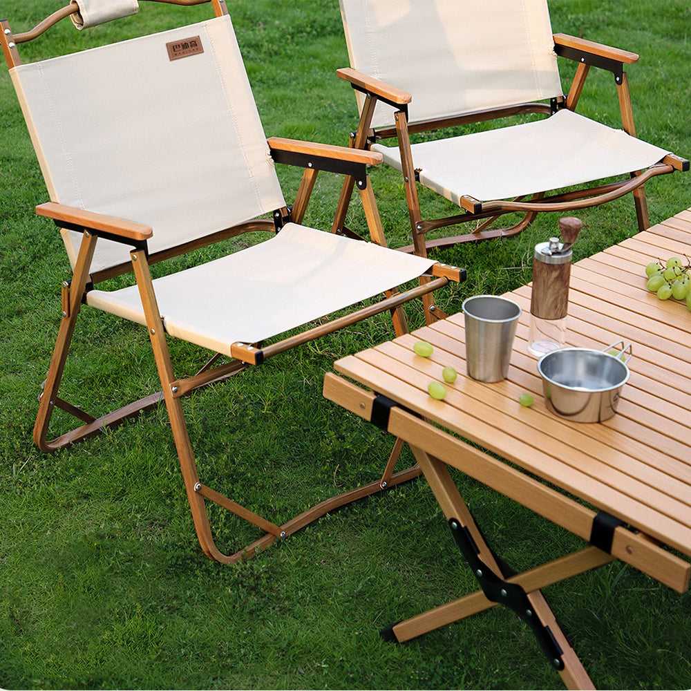 Portable Outdoor Folding Table With Chairs
