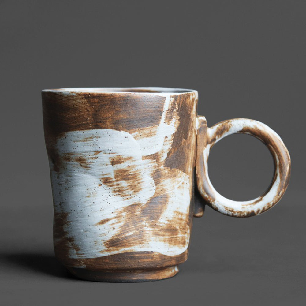 Japanese Kiln Coarse Pottery Wabi-sabi Mug – Umi Tea Sets