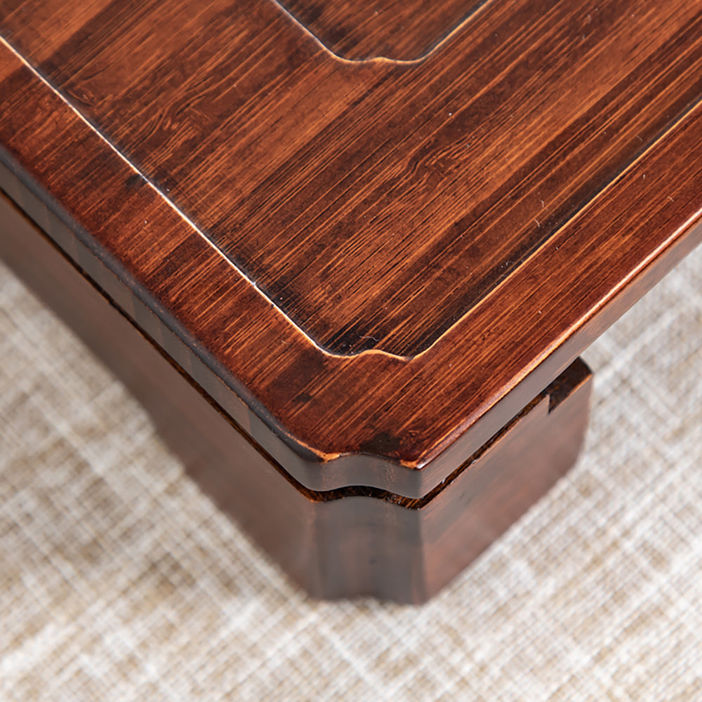 Double Fish Bamboo Tea Tray