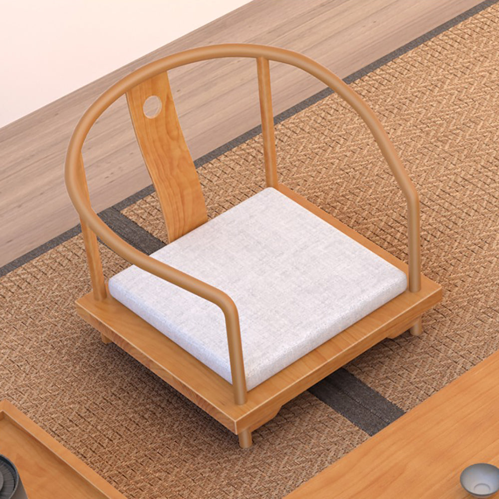 Japanese Pine Wood Tatami Tea Table Set