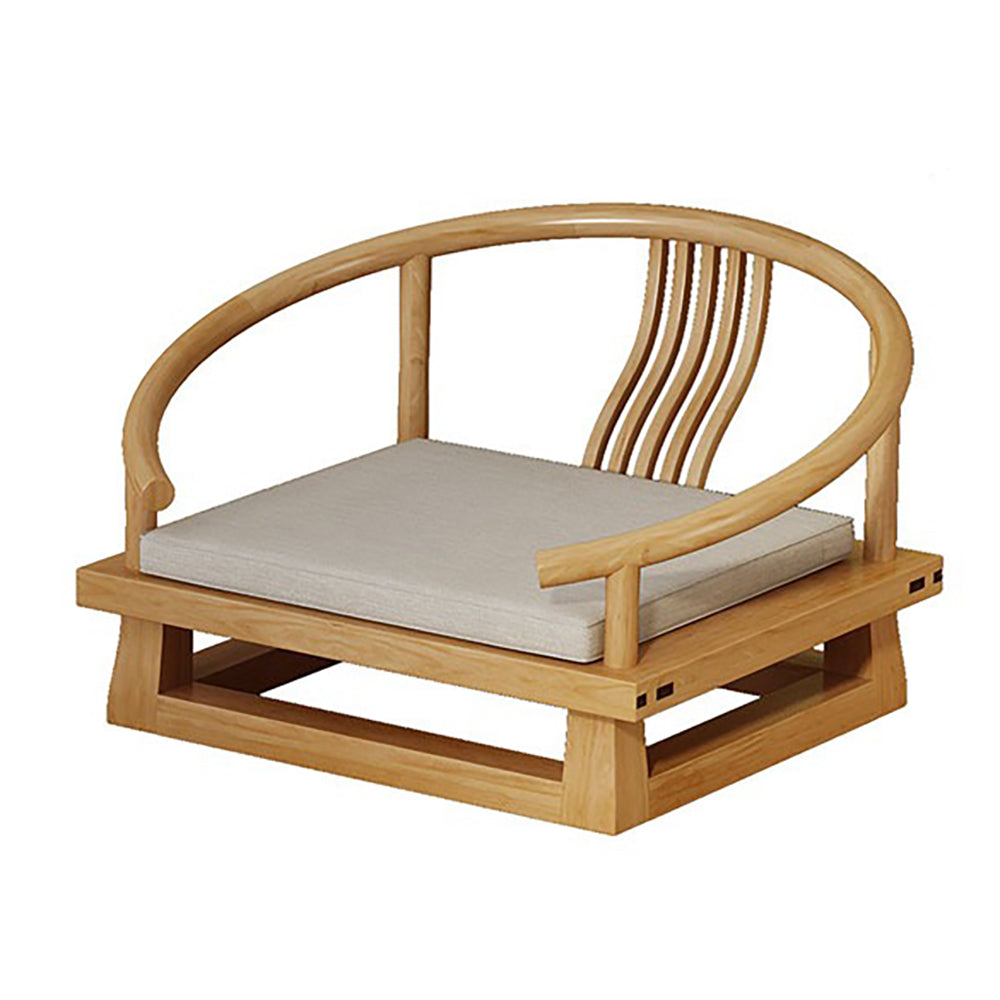 Japanese Elm Wood Tatami Tea Table Set