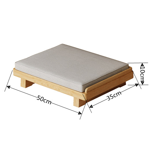 Japanese Elm Wood Tatami Tea Table Set