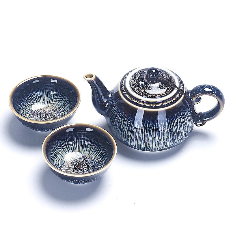 Tenmoku Tianmu Jian Zhan Chinese Tea Set