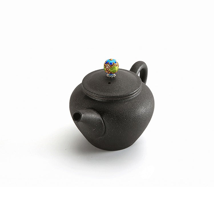 Japanese Coarse Pottery Gyokko Tea Set