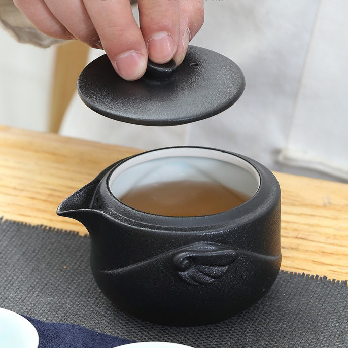 Travel Tea Set With Wings Handle