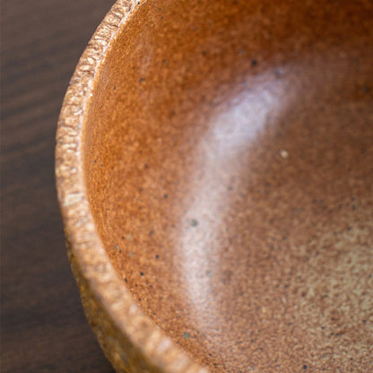 Handmade Coarse Pottery Lotus Tea Washer