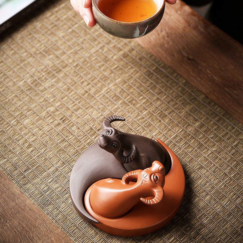 Buffalo Eight Diagrams Tea Pet