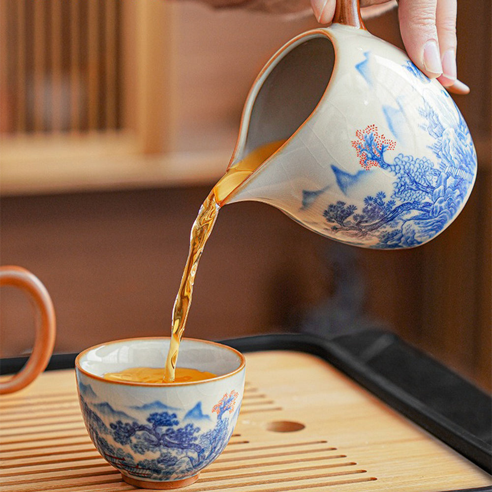 Chinese Ruyao Fairyland Tea Set