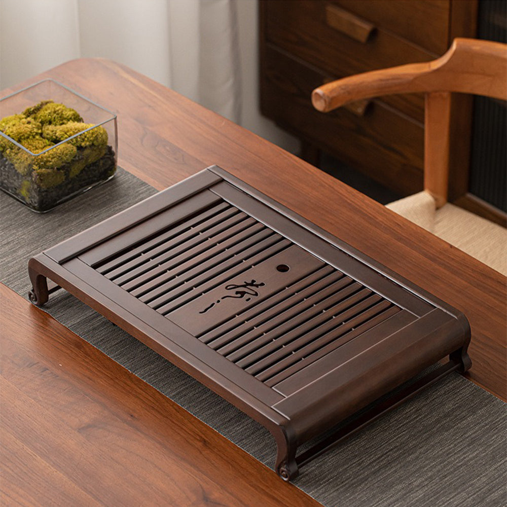 Ebony Wood Gongfu Tea Tray