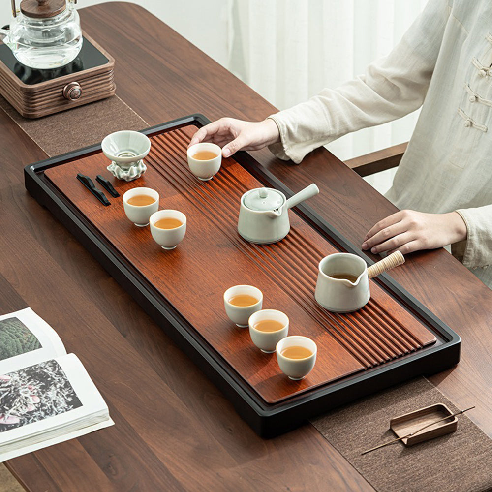 Heavy Bamboo Mountains Tea Tray