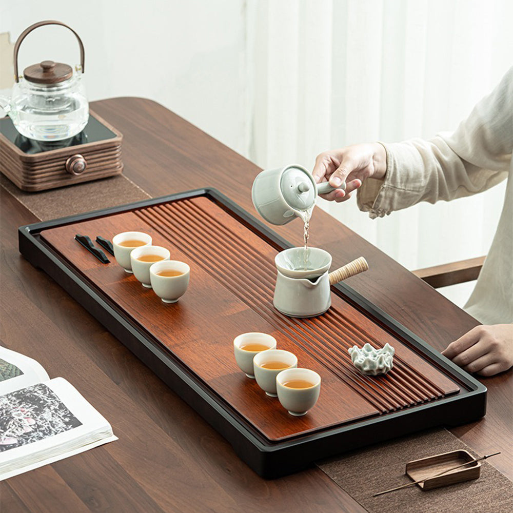 Heavy Bamboo Mountains Tea Tray