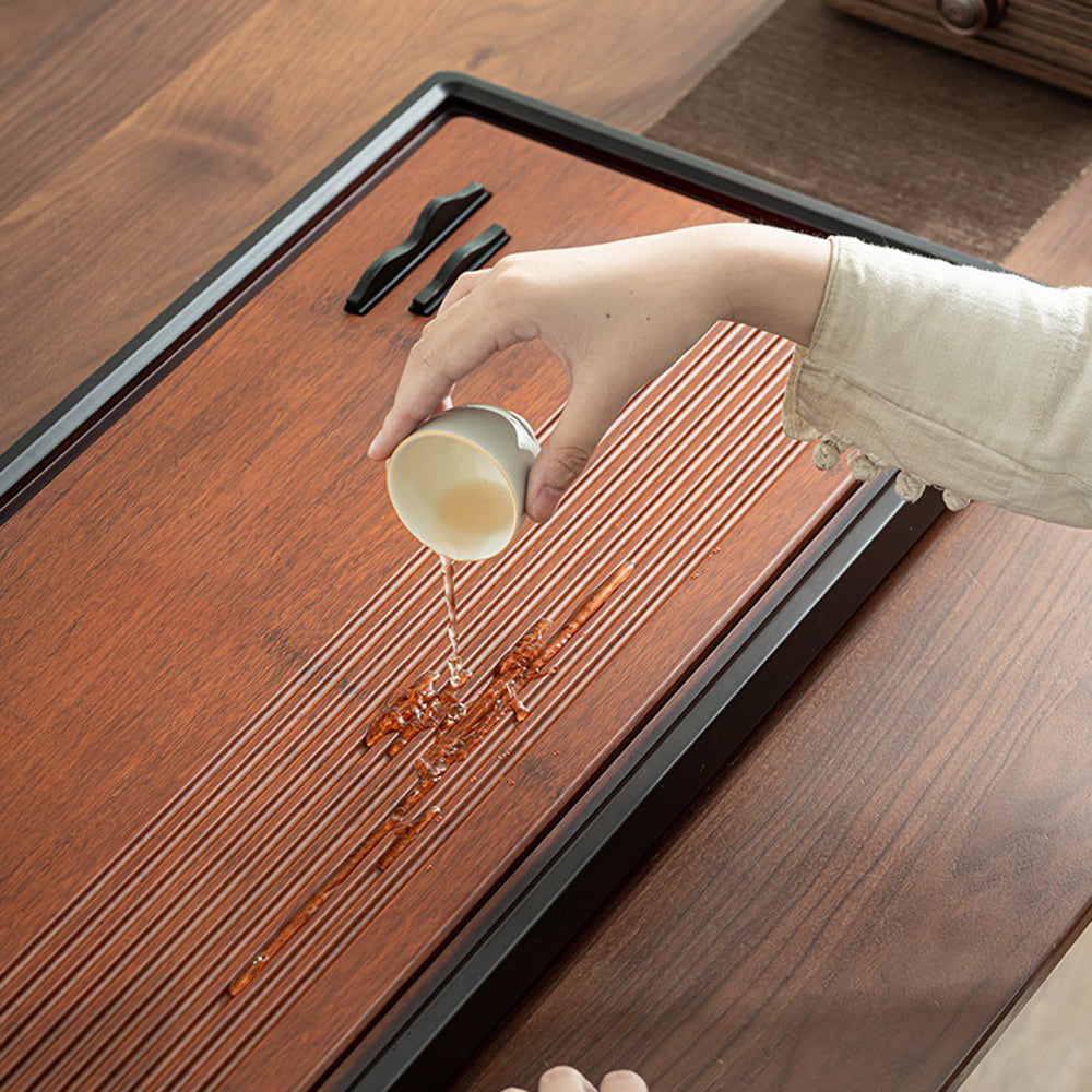 Heavy Bamboo Mountains Tea Tray