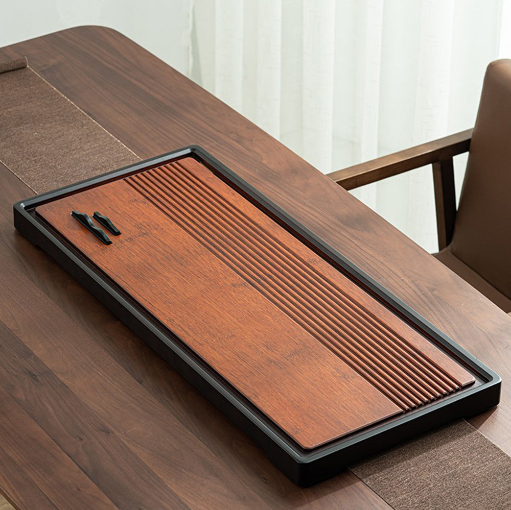 Heavy Bamboo Mountains Tea Tray