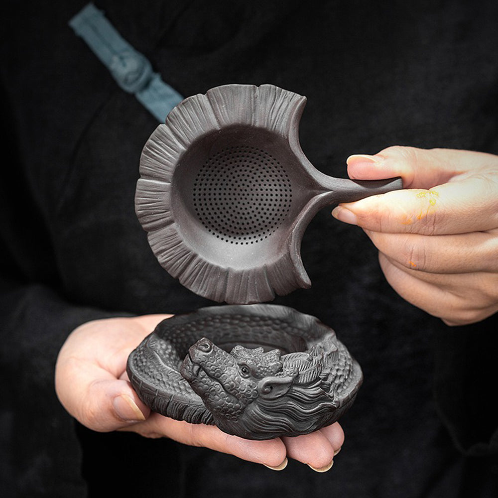Dragon Purple Clay Tea Pet Strainer – Umi Tea Sets