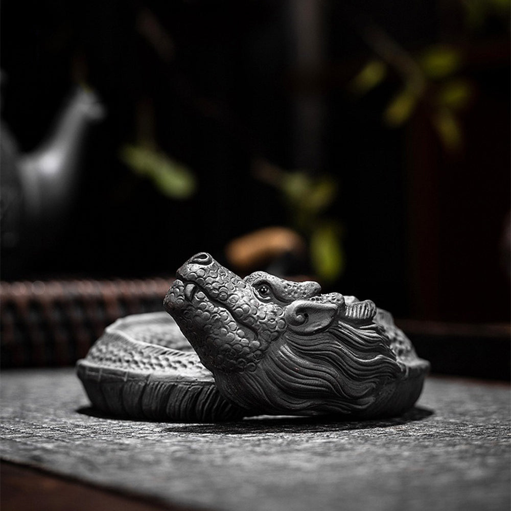 Dragon Purple Clay Tea Pet Strainer