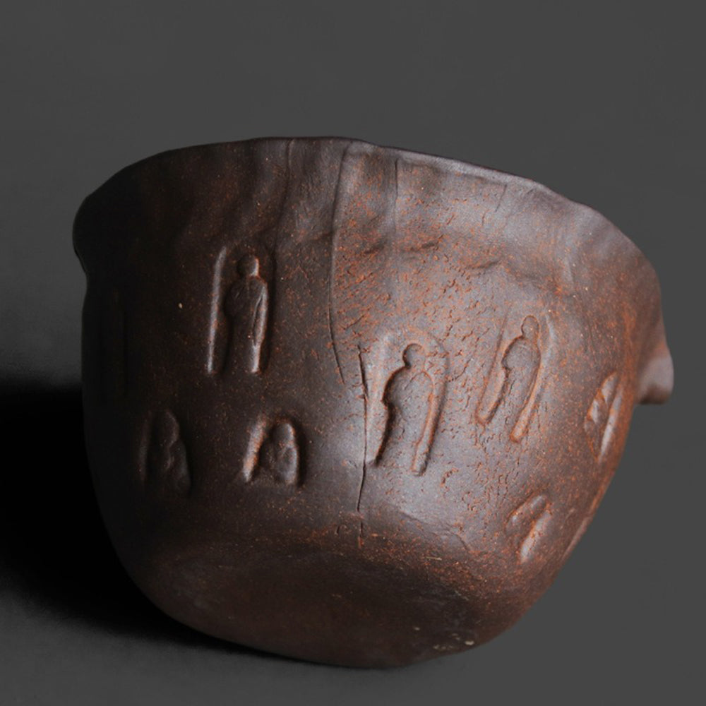 Coarse Pottery Dunhuang Buddha Fair Cup
