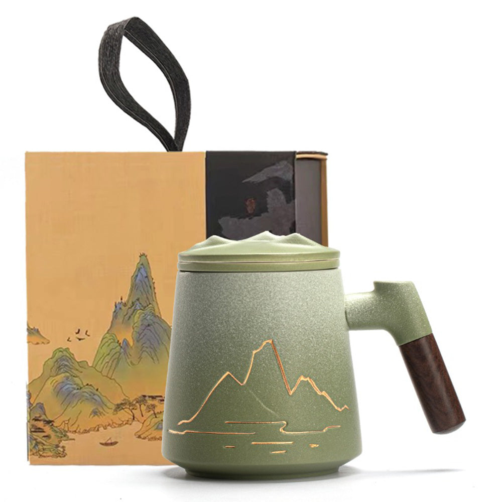 Thousand Miles of Rivers and Mountains Tea Cup – Umi Tea Sets