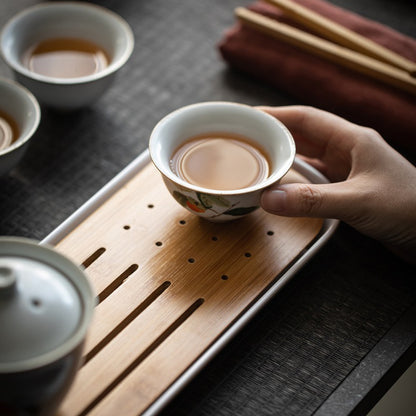 Ruyao Persimmon Travel Tea Set