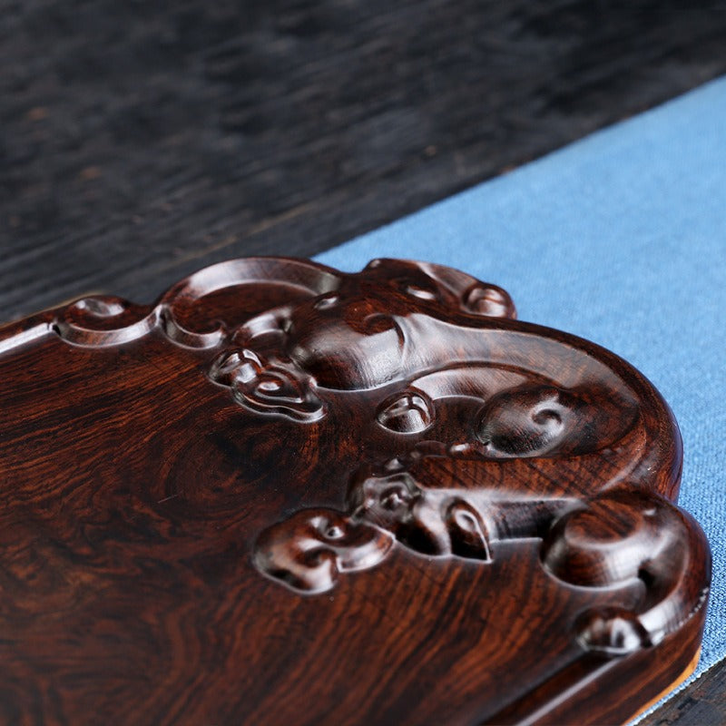 Ebony Small Pi Xiu Tea Tray