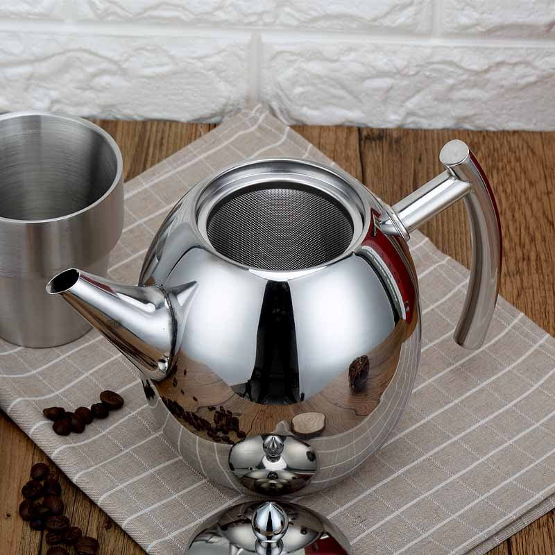 American Style Stainless Steel Teapot