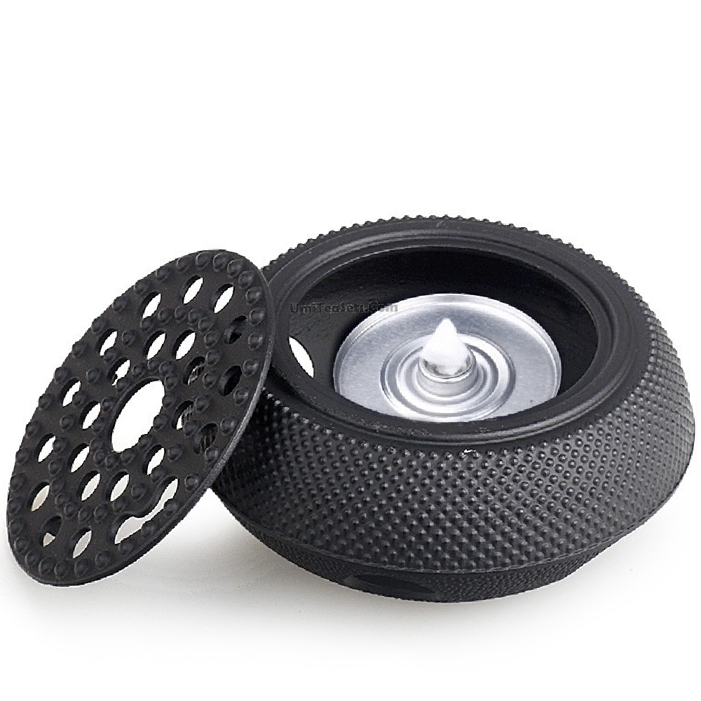 Yardwe Cast Iron Tea Warmer - Tealight Stove For Teapot, Milk Warmer With Non-Slip Base