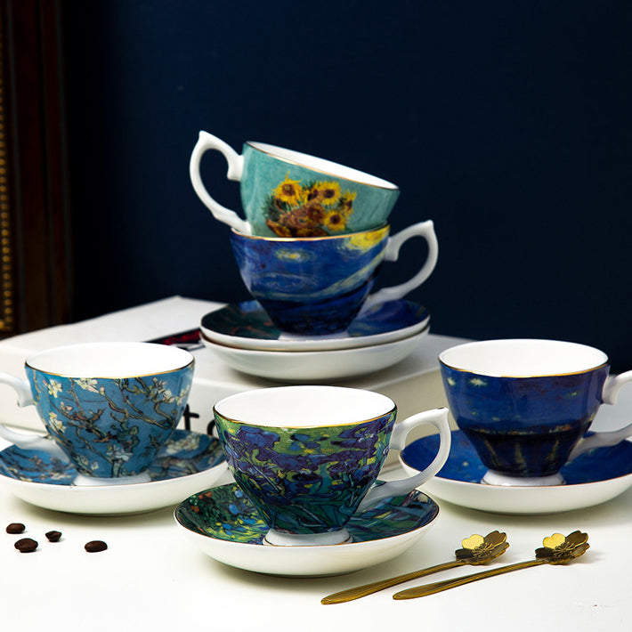 Van Gogh Coffee Mug Set  (Set of 6)